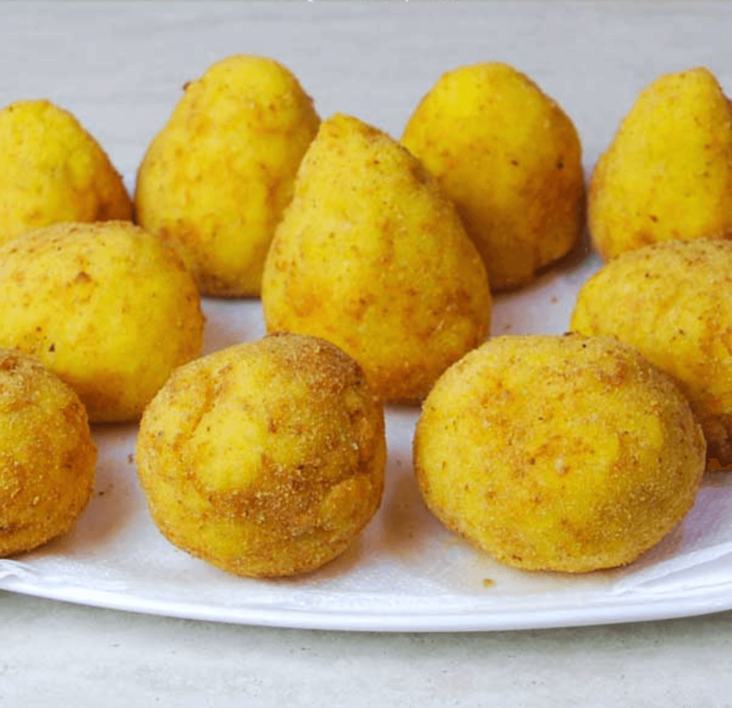 アランチーニ（シチリア風ライスコロッケ）（Arancini Siciliani）の作り方・レシピ