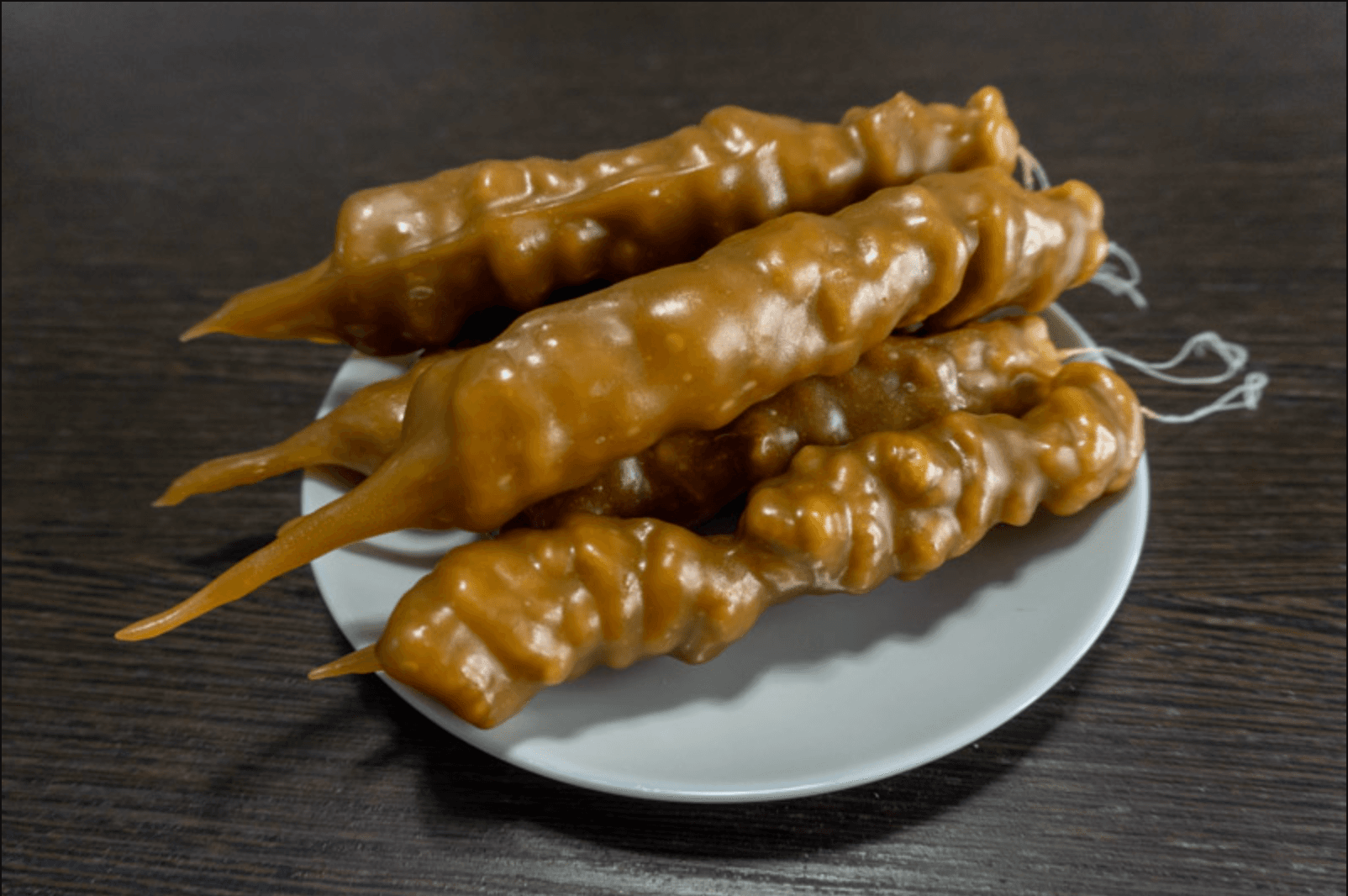 チュルチヘラ（ジョージア風くるみのぶどうキャンディー）（Churchkhela）の作り方・レシピ