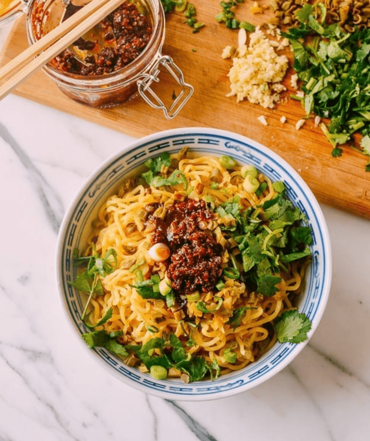 熱干麺（レガンミェン・武漢風ごま油和え麺）（Hot Dry Noodles (Re Gan Mian)）の作り方・レシピ