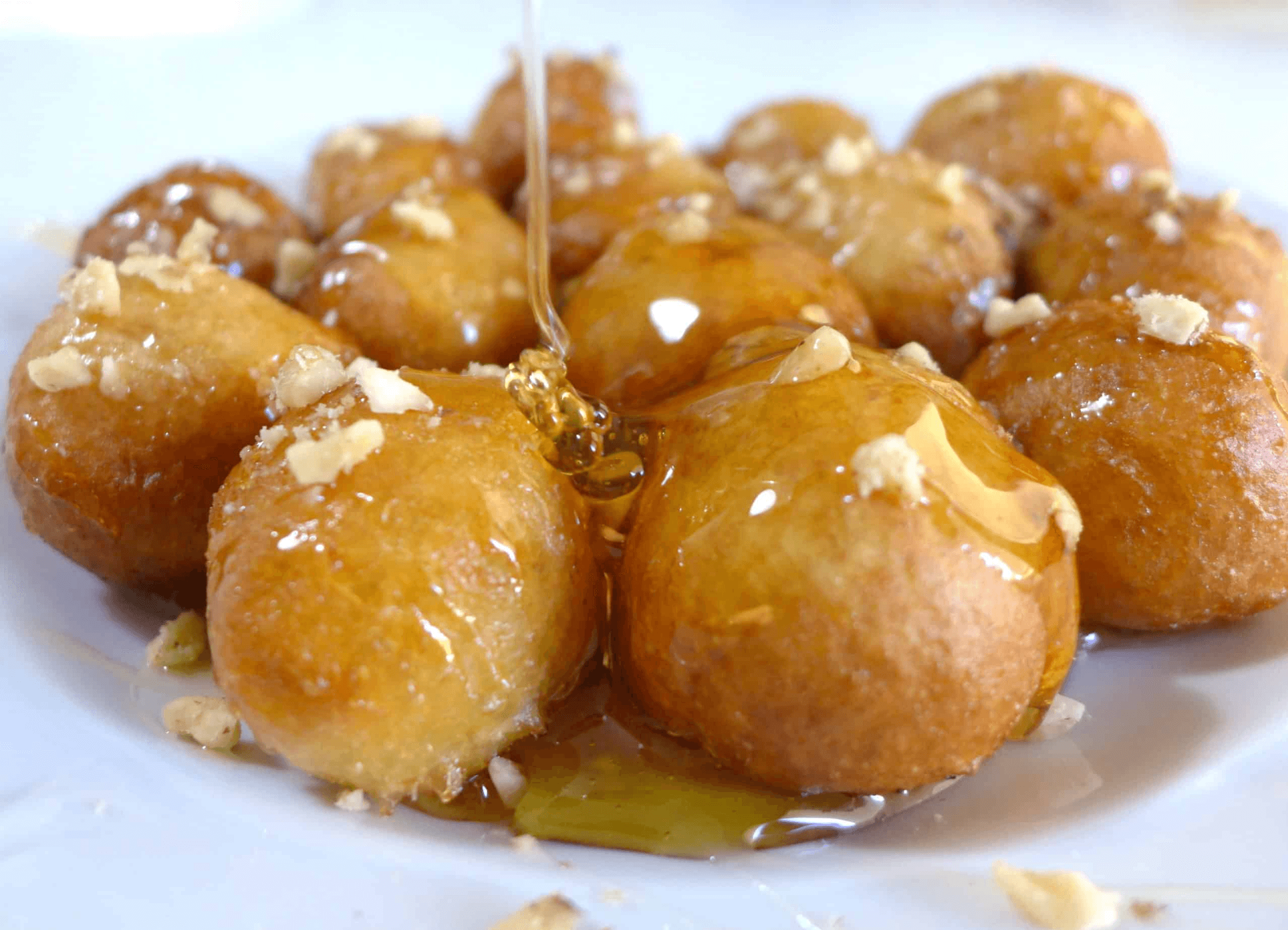 ロクマデス（ギリシャ風蜂蜜がけ揚げ団子）（Loukoumades）の作り方・レシピ