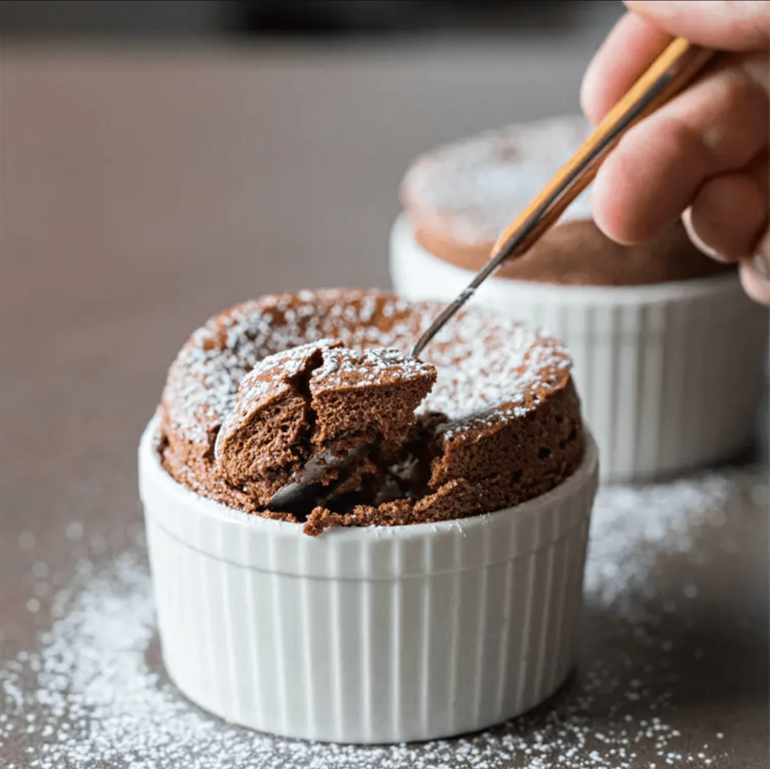 スフレ・オ・ショコラ（フランス風チョコレートスフレ）（Soufflé au Chocolat）の作り方・レシピ