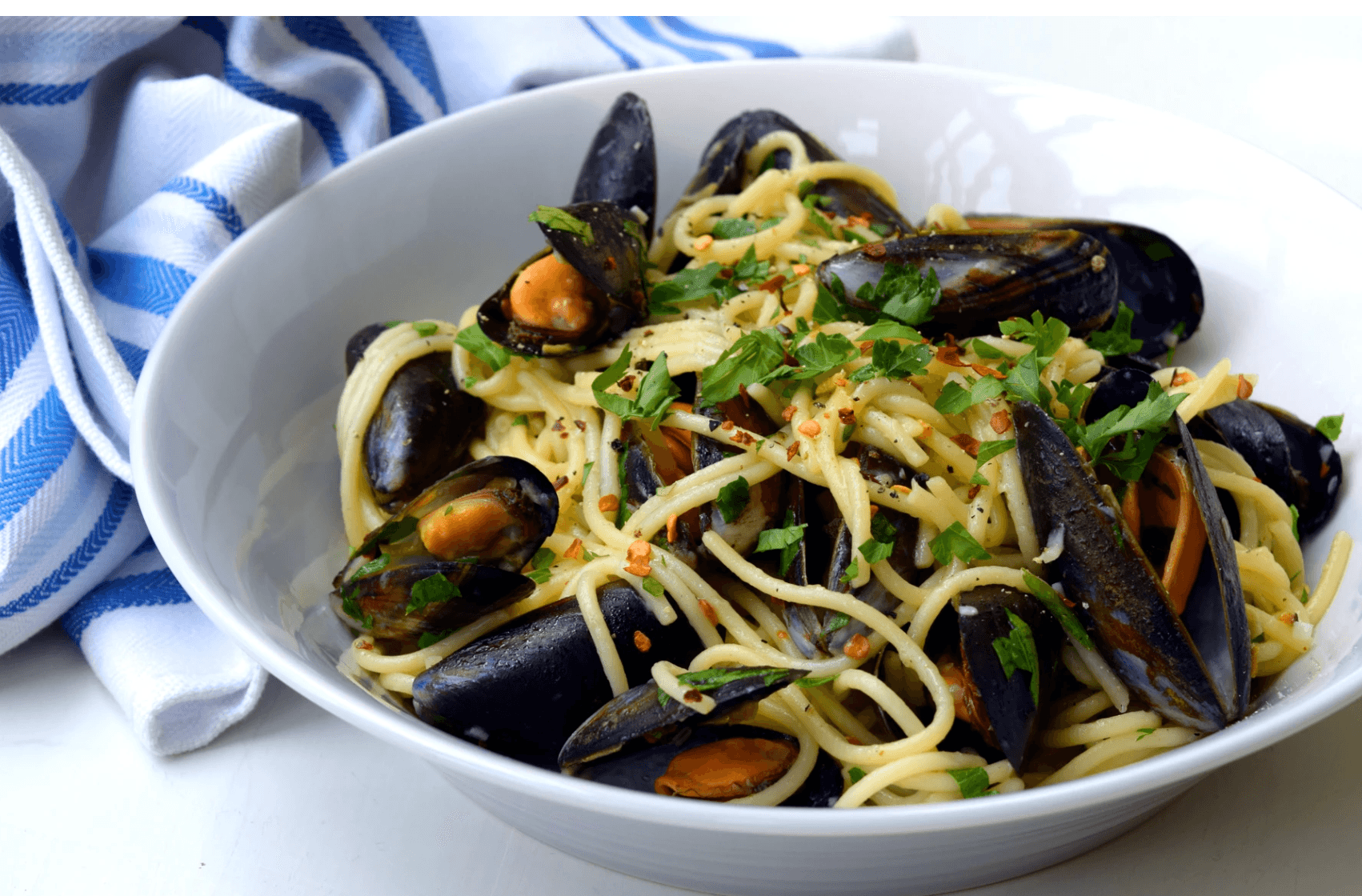スパゲッティ・アッレ・コッツェ（ムール貝のパスタ）（Spaghetti alle Cozze）の作り方・レシピ