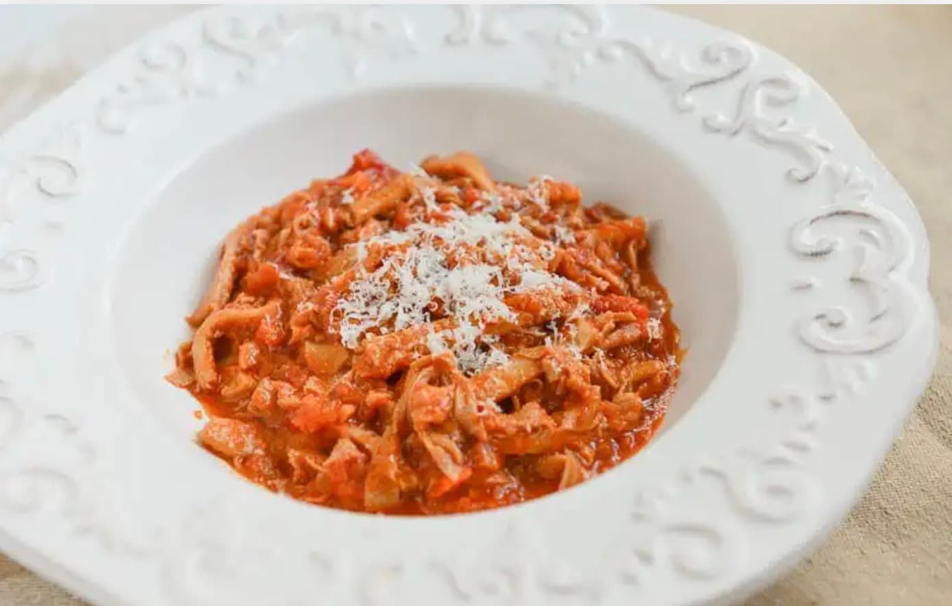 トリッパ・アッラ・フィオレンティーナ（フィレンツェ風トリッパの煮込み）（Trippa alla Fiorentina）の作り方・レシピ